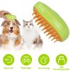 3 In 1 Cat Grooming Steam Brush Hair Brush with Steamer Pet Massage Comb Cleaning Brush for Cats Dogs USB Rechargeable