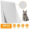 16Pcs Cat Deterrent Mats For Indoor Outdoor Use Keep Cats Dogs Away Pets 16.53x13.18in Deterrent Training Mats with 0.78in Spikes 22x1FT Area