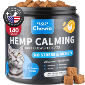 Cat Calming Treats Hemp Calming Care for Cats