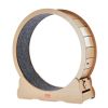 VEVOR Wooden Cat Exercise Wheel, 43.3" Large Cat Treadmill Wheel for Indoor Cats