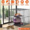2Tier Cat Cage Playpen Indoor Pet Enclosures Kitten Kennel House Detachable Cat Crate with Climbing Ladder 2 Doors for 1-2 Cats for Ferret Squirrel Sm