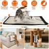 14.96x11.42in Cat Scratching Pad Small Cat Scratcher Natural Sisal Scratching Mat for Cat