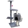 Cat Tree Scratching Post 45" 1 Condo Gray
