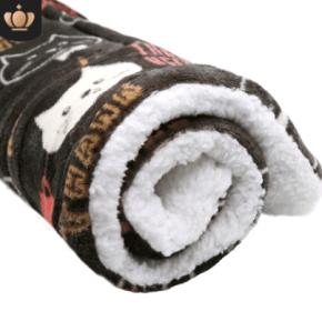 Cute Cat Blankets Dog Pet Mat (Option: Cute cat-L70x55)