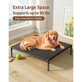 Pet Bed, No Assembly Required, Foldable, Portable, Waterproof & Moisture-Proof, Breathable & Antibacterial, All-Season Sleeping Mat For Cats And (Option: MeshclothXL)