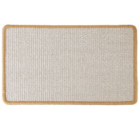 Cat Scratching Mat Natural Sisal Anti-Slip Mat Horizontal Cat Floor Scratching Pad Rug 
Kitten Play Toys Protect Carpets Sofasµrniture (Option: CatScratchMatMedium)