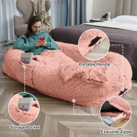 Human Pet Bed (Option: Pink)