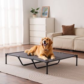 Elevated Dog Bed For Large Dog Portable Raised Dog Cot (Color: Metal Frame Xl)
