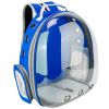 Pet Backpack Carrier Ventilate Transparent Backpack Travel Breathable Astronaut Cat Carrier For Puppies Cats Dogs Under 13LBS