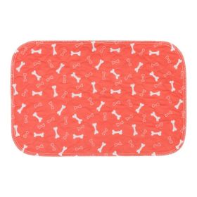 Three-layer Waterproof Pet Absorbent Pad (Option: Red-S)