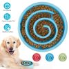 Dog Cat Slow Feeder Bowl Pet Interactive Maze Feeder Bowl Anti-Bloat Feeding Plate