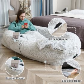 Human Pet Bed (Option: Grey)