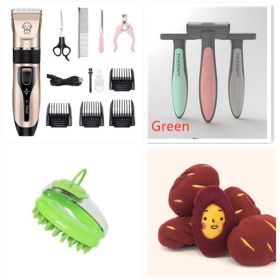 Dog Shaver Pet Teddy Cat Shaving Dog Hair Professional Hair Clipper (Option: SetA)