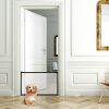 Dog Gate Dog Pet Baby Security Guard Gate Folding Safety Mesh Fence Guard¯r Hall Doorway Stairwells