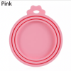 Pet Food Can Covers; Universal Safe Silicone Dog & Cat Food Can Lids; pack of 2