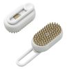 Foldable Rechargeable Cat Steamy Grooming Brush Cleaning Tool