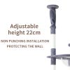 Floor to Ceiling Cat Tower with Adjustable Height(92-101 Inches), 7 Level Cat Climbing Tower with Cozy Hammock