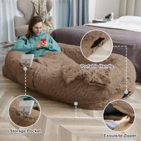 Human Pet Bed (Option: Khaki)