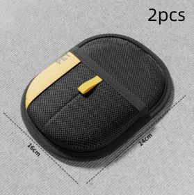 Cat Hair Cleaner Cat Hair Removal And Adsorption Artifact Hair Brush (Option: Black-2PCS)